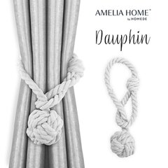 Зажимы для штор AmeliaHome Dauphin, 2 штуки цена и информация | Шторы, занавески | 220.lv