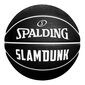Basketbola bumba Spalding Slam Dunk Melns 7 цена и информация | Basketbola bumbas | 220.lv