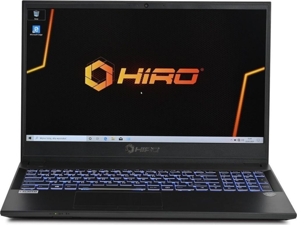 Hiro Laptop HIRO BX150 15,6" - i3-1115G4,8GB RAM, 512GB SSD M.2, W11 cena un informācija | Portatīvie datori | 220.lv