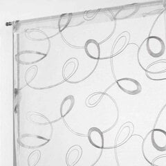 Дневные шторы Embroidered Grey цена и информация | Шторы блэкаут белые, фиолетовые ветки 129х175 см 2 шт в упаковке | 220.lv