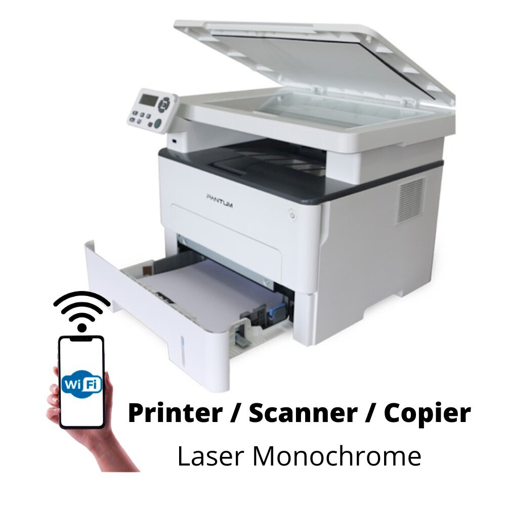 Pantum M6700DW MFP Wi-Fi Printer / Scanner / Copier laser monochrome cena un informācija | Printeri un daudzfunkcionālās ierīces | 220.lv
