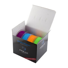 3D plastmasa PrimaCreator EasyPrint PLA Value Pack Neon, 1.75mm, 4x500g цена и информация | Аксессуары для принтера | 220.lv