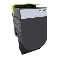 Картридж чернильный аналоговый Lexmark 71B20K0 71B30K0, черный цена и информация | Картриджи для струйных принтеров | 220.lv