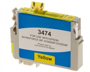 G & G Ink Cartridge Epson 3474Y (PG) - цена и информация | Картриджи для струйных принтеров | 220.lv