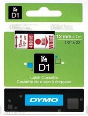 Этикетки для принтера Dymo D1 D45015 45015 S0720550 цена и информация | Аксессуары для принтера | 220.lv