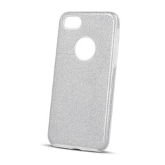 Чехол Glitter 3in1 для iPhone X / iPhone XS, silver цена и информация | Чехлы для телефонов | 220.lv