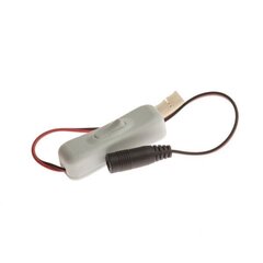 DC + slēdzis un skava ar kabeli 2 kontaktu vienai krāsai - cena un informācija | LED lentes | 220.lv