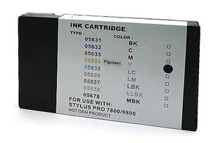 G & G Ink Cartridge Epson C13T563400 T5634 Stylus Pro 7800 9800 - cena un informācija | Tintes kārtridži | 220.lv