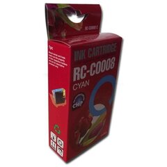 Redbox Tindikassett Canon CLI-8C CLI8 C PIXMA IP3300 IP3500 IP4200 IP4200X IP4300 IP4500 IP4500X IP5200 IP5200R IP5300 - cena un informācija | Tintes kārtridži | 220.lv