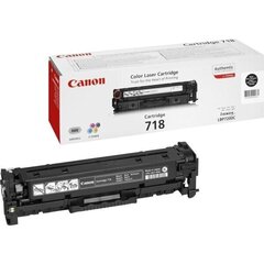 Canon 718 2662B002 TONER melns - cena un informācija | Kārtridži lāzerprinteriem | 220.lv