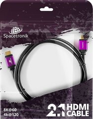 Spacetronik HDMI - HDMI 3м цена и информация | Кабели и провода | 220.lv