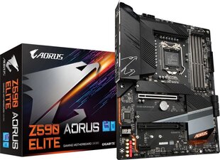 Gigabyte Z590 AORUS ELITE cena un informācija | Mātesplates | 220.lv