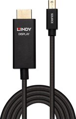 Lindy DisplayPort Mini - HDMI 3m цена и информация | Кабели и провода | 220.lv