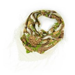 Art of Polo шаль | светло-коричневый, белый sz15186-2 цена и информация | Женские шарфы, платки | 220.lv