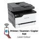 Pantum CM2200FDW MFP Wi-Fi Printer / Scanner / Copier / Fax laser colour cena un informācija | Printeri un daudzfunkcionālās ierīces | 220.lv