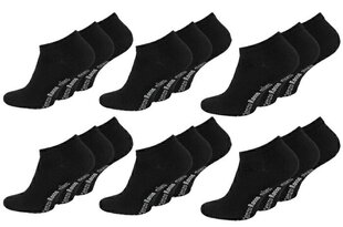 Короткие мужские носки Vincenzo Rosso, черные, 18 пар цена и информация | Мужские носки | 220.lv