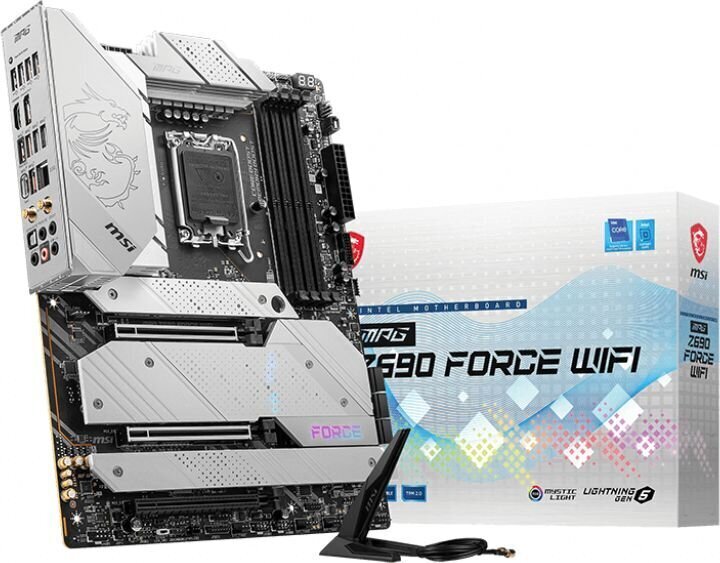 MSI MPG Z690 Force WIFI cena un informācija | Mātesplates | 220.lv