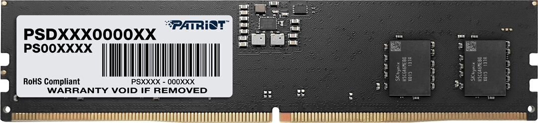 ATMIŅA DIMM 8GB DDR5-4800/PSD58G480041 PATRIOT цена и информация | Operatīvā atmiņa (RAM) | 220.lv