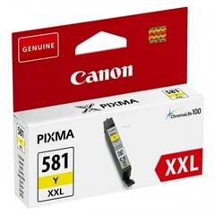 Canon Ink CLI-581 Yellow XXL (1997C001), Capacity 825, цена и информация | Картриджи для струйных принтеров | 220.lv