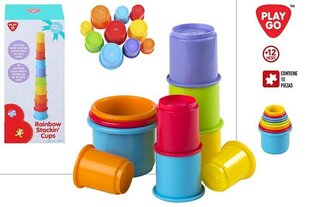 Укладочные чашки, 10 шт цена и информация | Игрушки для малышей | 220.lv