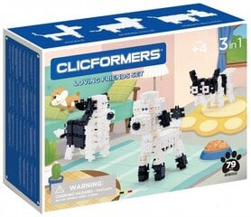 Конструктор Clicformers Loving Friends 3в1 цена и информация | Kонструкторы | 220.lv