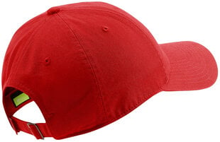 Nike Cepures Ar Nagu U Nsw H86 Swoosh Wash Cap Red 943091 657 943091 657 цена и информация | Мужские шарфы, шапки, перчатки | 220.lv