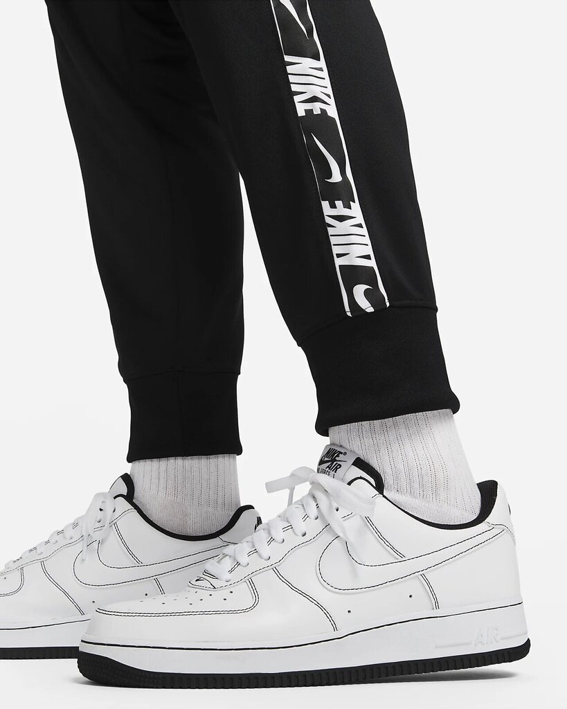 Nike Bikses M Nsw Repeat Pk Jogger Black DM4673 014 DM4673 014/XL cena un informācija | Sporta apģērbs vīriešiem | 220.lv