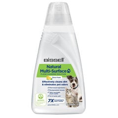 Bissell Natural Multi-Surface Pet grīdas tīrīšanas šķīdums, 1 l цена и информация | Очистители | 220.lv