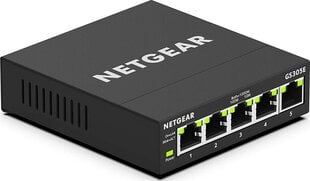 Komutators Netgear GS305E-100PES cena un informācija | Netgear Datortehnika | 220.lv