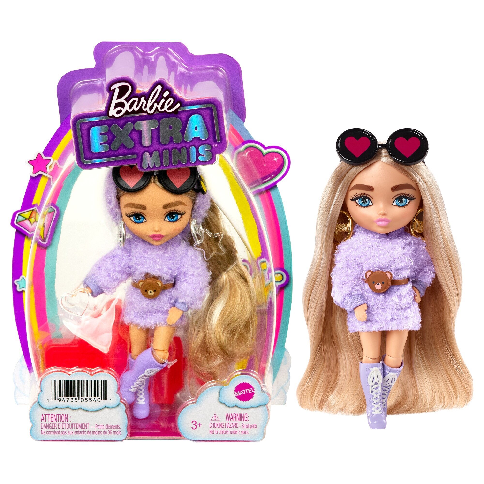 Мини-кукла Barbie Экстра 4 HGP66 цена | 220.lv