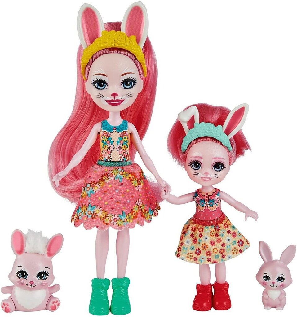 Enchantimals lelle Bree Bunny ar mazo māsu цена и информация | Rotaļlietas meitenēm | 220.lv