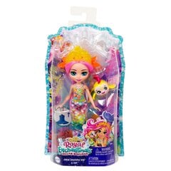 Enchantimals lelle Rainey Rainbow Fish & Flo cena un informācija | Rotaļlietas meitenēm | 220.lv