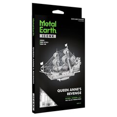 3D puzle Metal Earth Buru Laiva 1718 g. Karalienes Anne's Revenge цена и информация | Конструкторы и кубики | 220.lv
