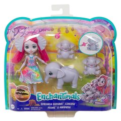 Кукла Esmeralda Elephant Enchantimals цена и информация | Игрушки для девочек | 220.lv