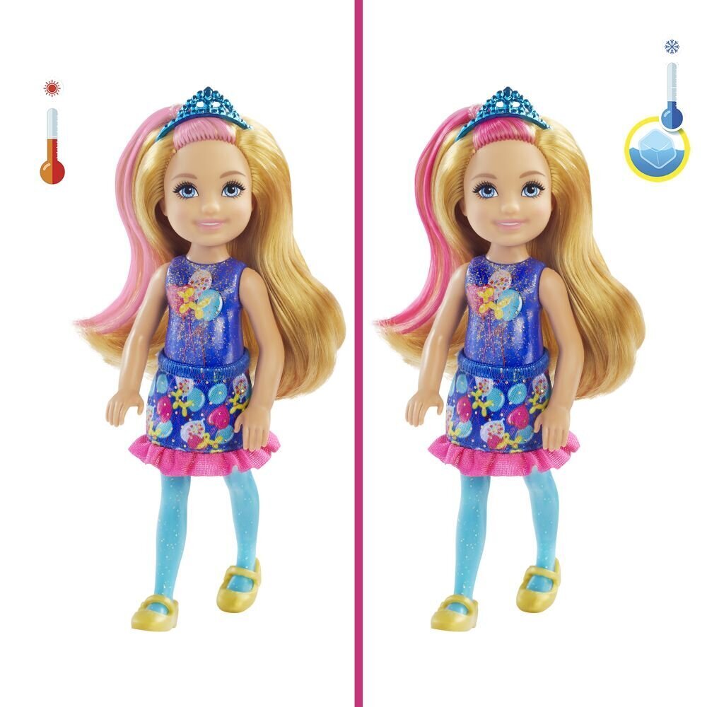 Barbie Chelsea Color Reveal pārsteiguma lelle цена и информация | Rotaļlietas meitenēm | 220.lv