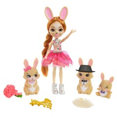 Enchantimals Brystal Bunny ģimene cena un informācija | Rotaļlietas meitenēm | 220.lv