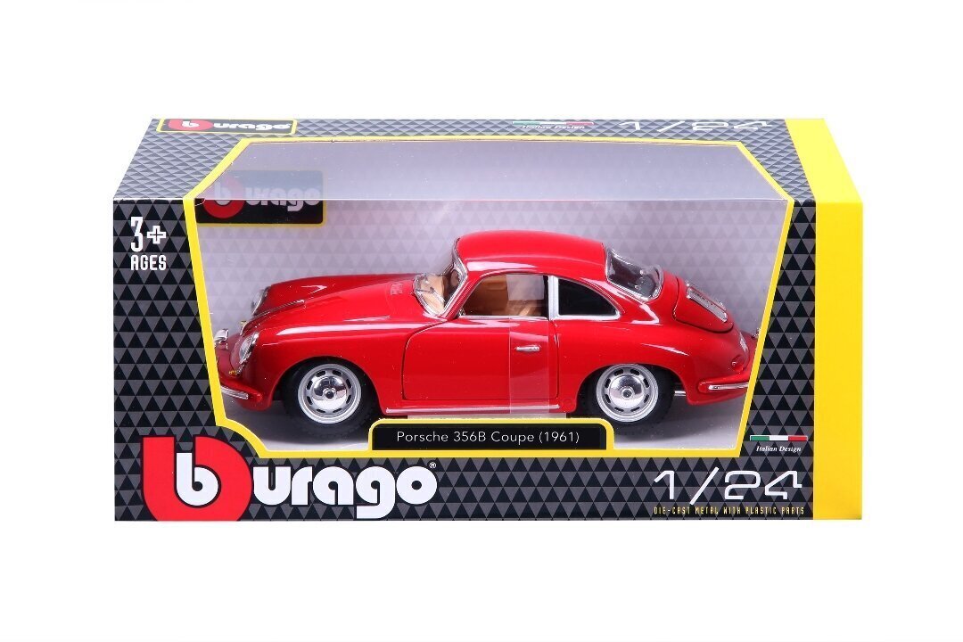 Kolekcionējama automašīna 1/24 Porsche 356B Coupe 1961, 18-22079 цена и информация | Rotaļlietas zēniem | 220.lv