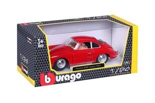 Kolekcionējama automašīna 1/24 Porsche 356B Coupe 1961, 18-22079 cena un informācija | Rotaļlietas zēniem | 220.lv