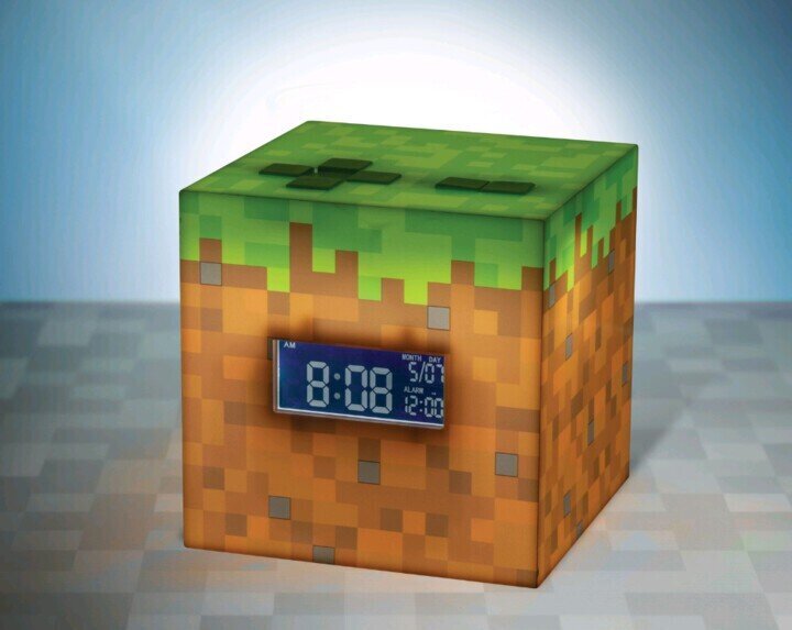 Minecraft Alarm Clock with Mood Light cena un informācija | Datorspēļu suvenīri | 220.lv