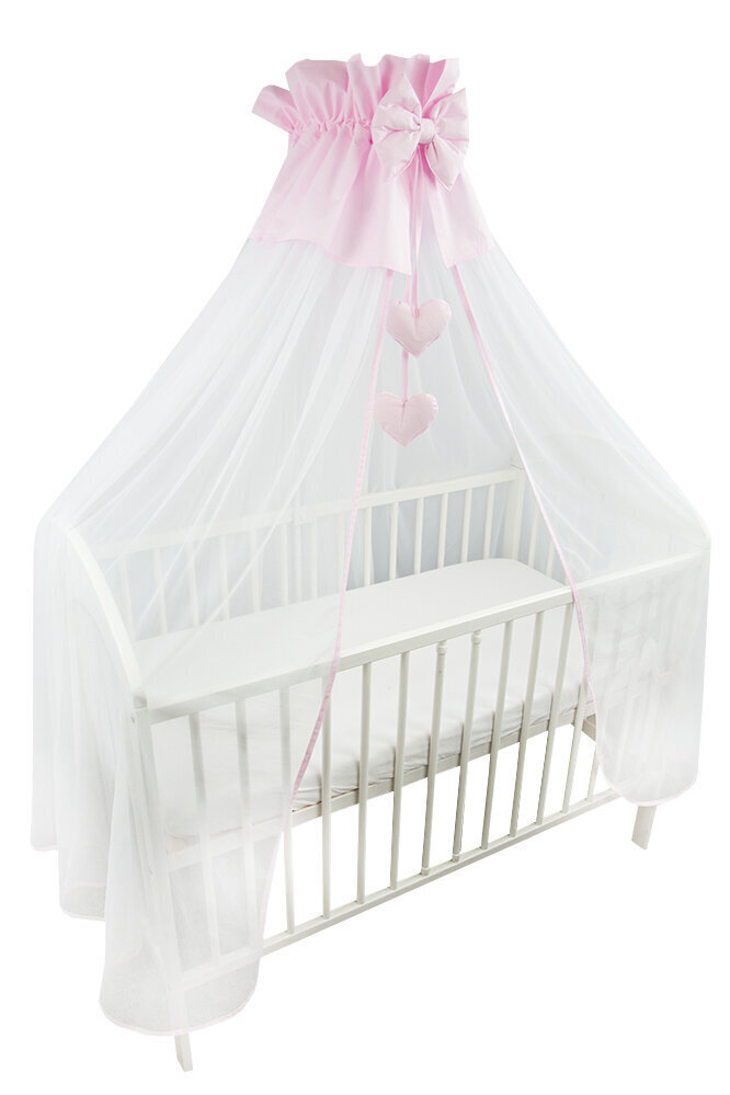 Bērnu gultiņas nojume MyBaby, rozā 165x500 цена и информация | Citi piederumi mēbelēm | 220.lv