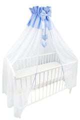 Bērnu gultiņas nojume MyBaby, zils 165x500 цена и информация | Другие принадлежности для мебели | 220.lv
