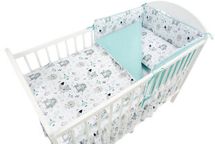 Gultas veļa 135x100 MyBaby, 3 daļas цена и информация | Детское постельное бельё | 220.lv