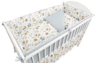 Gultas veļa 135x100 MyBaby, 3 daļas цена и информация | Детское постельное бельё | 220.lv