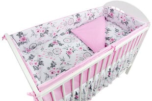 Gultas veļa 135x100 MyBaby, 3 daļas цена и информация | Детское постельное бельё | 220.lv