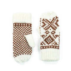Art of Polo Перчатки | светло-коричневый, белый rk14165-1 цена и информация | Женские перчатки | 220.lv