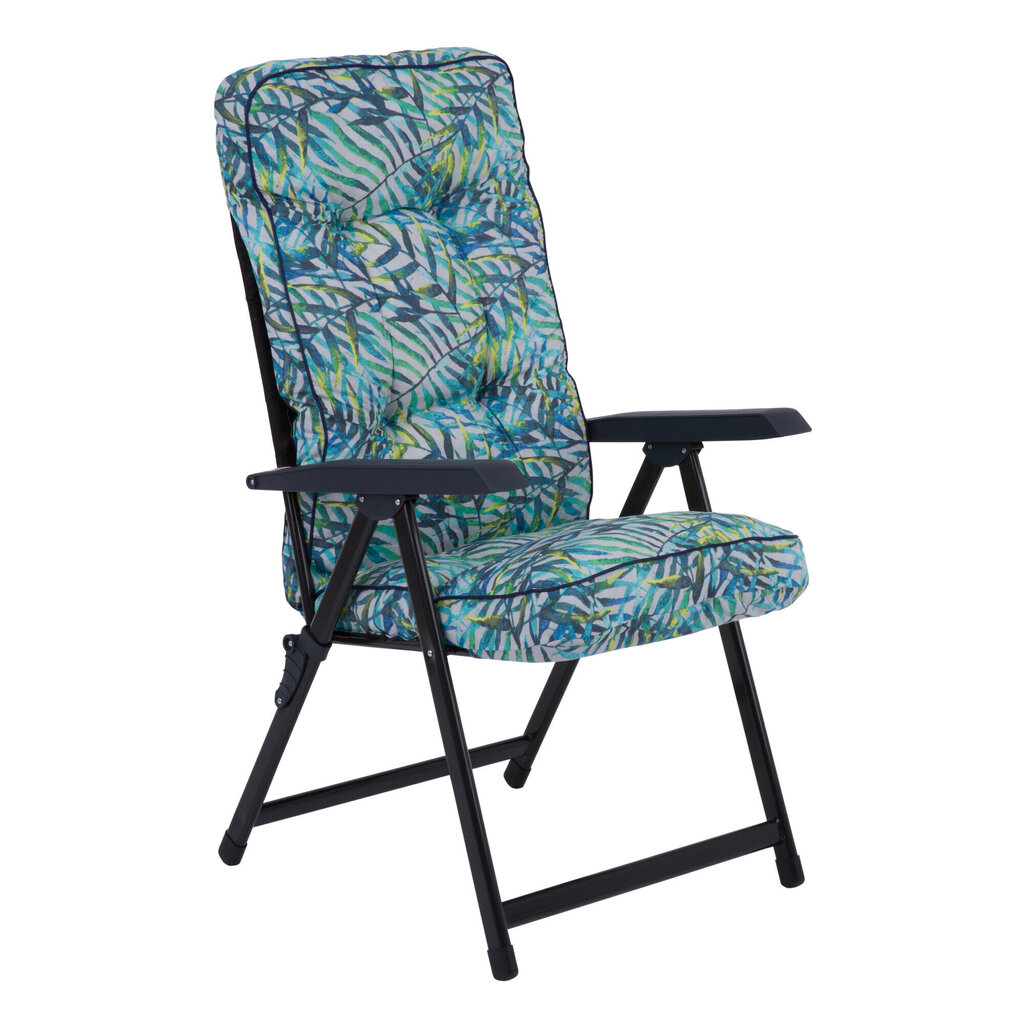 Āra krēsls PATIO Lena, melns/dažādu krāsu cena un informācija | Dārza krēsli | 220.lv