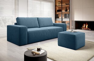 Dīvāns NORE Silla, zils cena un informācija | Dīvāni | 220.lv