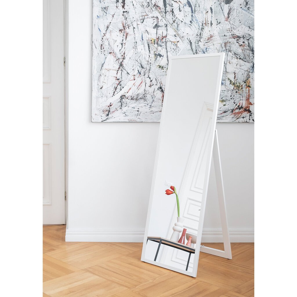 Spogulis NORE Verona, balts cena un informācija | Spoguļi | 220.lv