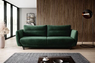 Dīvāns NORE Silva, tumši zaļš cena un informācija | Dīvāni | 220.lv