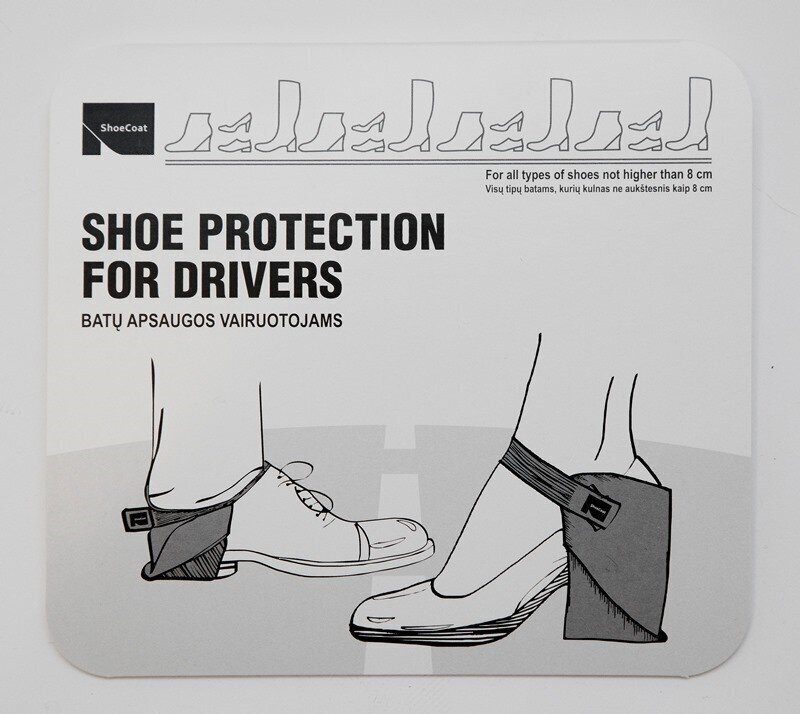 Papēžu aizsargs autobraucējiem abām kājām cena un informācija | Līdzekļi apģērbu un apavu kopšanai | 220.lv